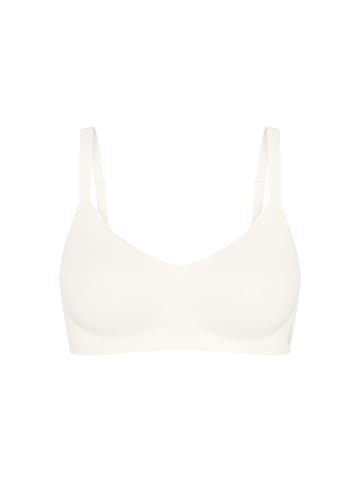 Sloggi Bügelloser BH Blue ZERO Feel Pure in SILK WHITE