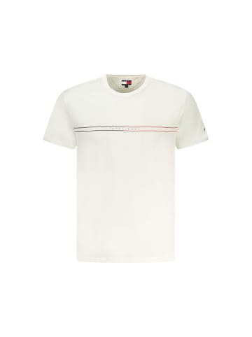 Tommy Hilfiger Weiß Baumwolle Herren T-Shirt