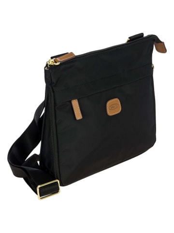 BRIC`s X-Bag - Umhängetasche 26 cm erw. (olive) in schwarz