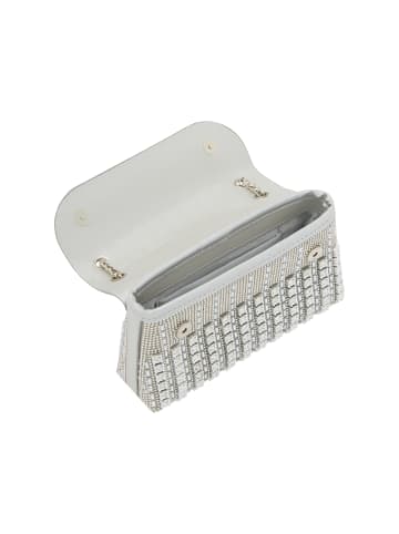 faina Women Flap Bag in Silver
