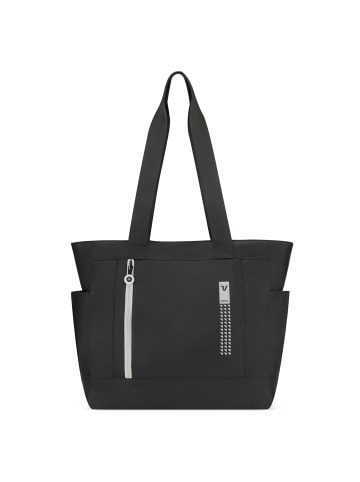Roncato Compact Neon Shopper Tasche 37 cm rauchgrau