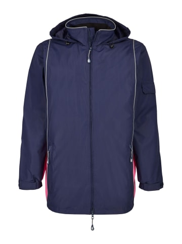 mh michael heinen Regenjacke in navy-pink