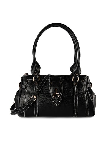 Liu Jo Corniola Schultertasche M 34 cm in nero