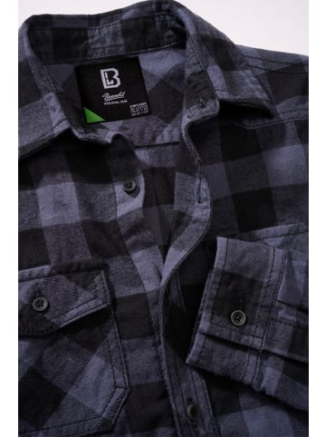Brandit Hemd "Kids Check Shirt Long Sleeve" in Schwarz