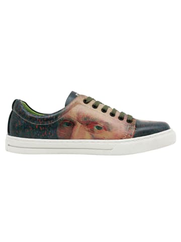 Dogo Muse Classic Sneaker - Vincent van Gogh Self Portrait in Schwarz
