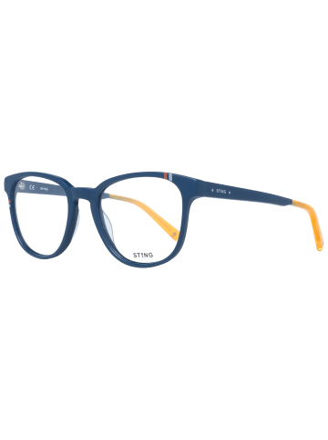 Sting Unisex Optische Fassungen Trapezförmig Blau