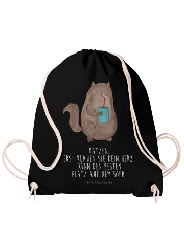Mr. & Mrs. Panda wander rucksack Katze Dose mit Spruch in Schwarz