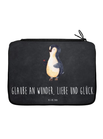 Mr. & Mrs. Panda Federmäppchen Pinguin Marienkäfer mit Spruch in Kreidetafel