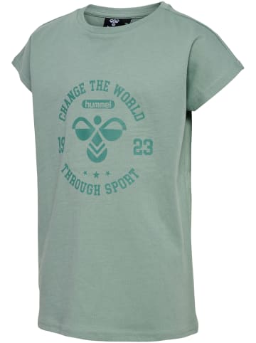 Hummel T-Shirt Hmlmalin Mädchen in CHINOIS GREEN
