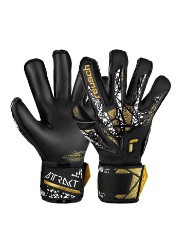 Reusch Torwarthandschuh Attrakt Gold X Evolution Cut in 7740 black/gold/white/black