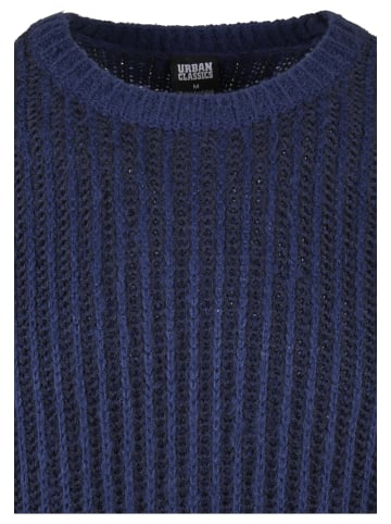 Urban Classics Urban Classics Herren Oversized Two Tone Sweater in darkblue/midnightnavy