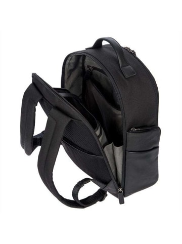 BRIC`s Monza - Rucksack M Business 40 cm 15" (black) in black/black