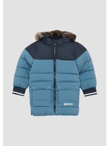 s.Oliver Outdoor-Mantel langarm in Blau