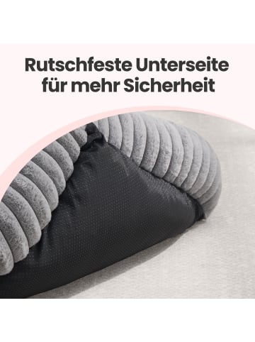 Feandrea Hundebett Baddi in Taubengrau - (B)106 x (H)20 x (T)75 cm