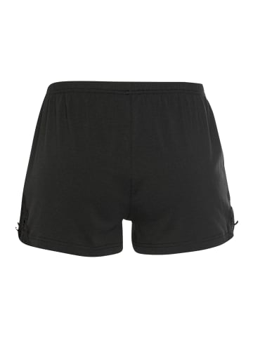 LASCANA Shorts in schwarz