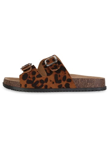 VAN HILL Pantoletten Livia in Leopard