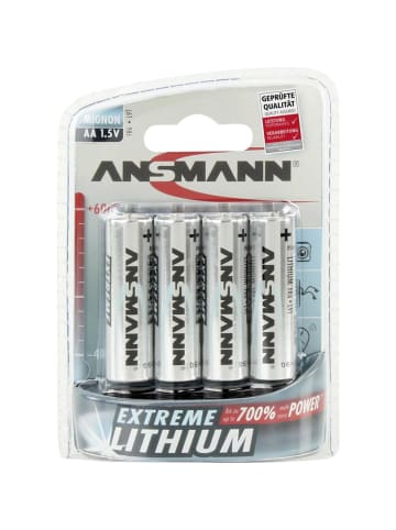 ANSMANN Batterie Mignon Extreme Lithium in Schwarz