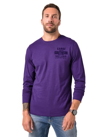 JP1880 Kurzarm T-Shirt in dunkle lilie