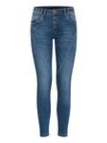 PULZ Jeans PZRosita skinny fit in Medium blue denim