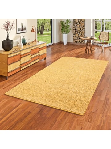 Snapstyle Hochflor-Teppich Mona in gelb