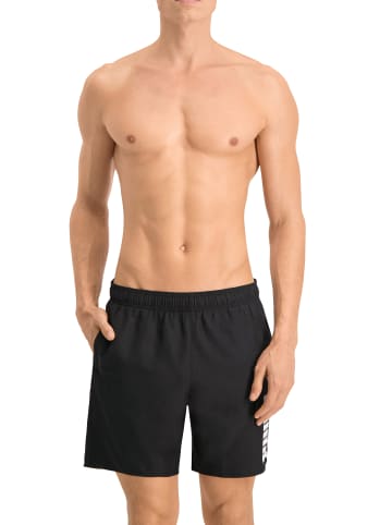 Puma Badehose PUMA SWIM MEN MID SHORTS in Black