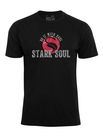 Stark Soul® Logo T-Shirt Vintage STARK SOUL in Schwarz