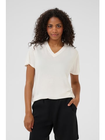 Kaffe T-shirt KAmaria Regular fit in Chalk