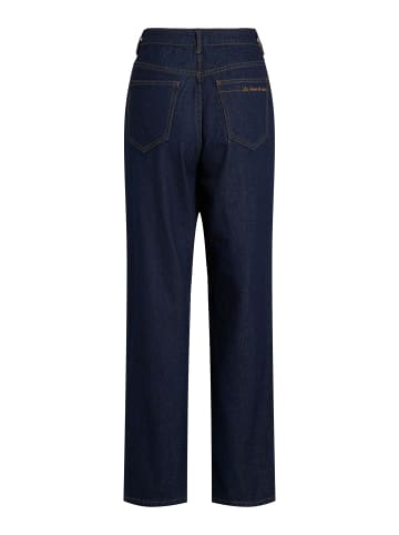 Vila Straight Fit Jeans in Dark Blue Denim