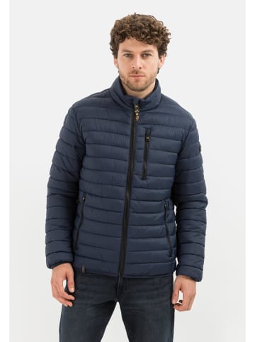 Camel Active Stepp-Blouson aus recyceltem Material in Dunkelblau