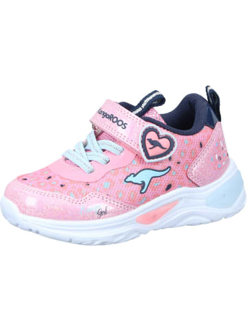 Kangaroos Schnürschuhe in rose/dk navy