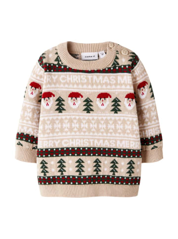 name it Strickpullover 'Rastokka' in weiß