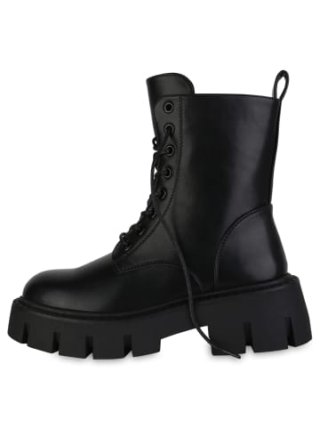 VAN HILL Schnürstiefeletten Dorothy in Schwarz