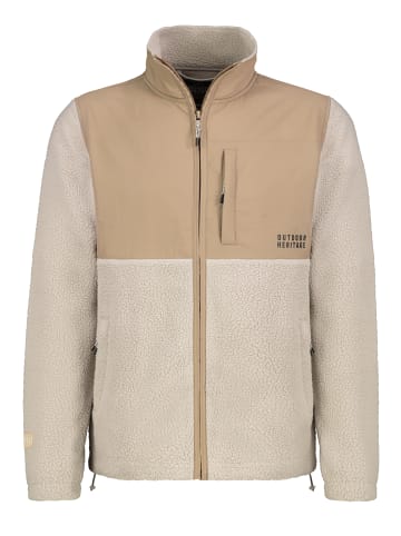 Sublevel Outdoor Windjacke mit mehreren Taschen in Beige-2