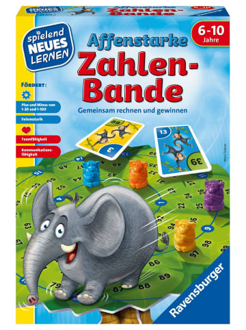 Ravensburger Affenstarke Zahlen-Bande | Gemeinsam rechnen und gewinnen / 1 Palme / 1...