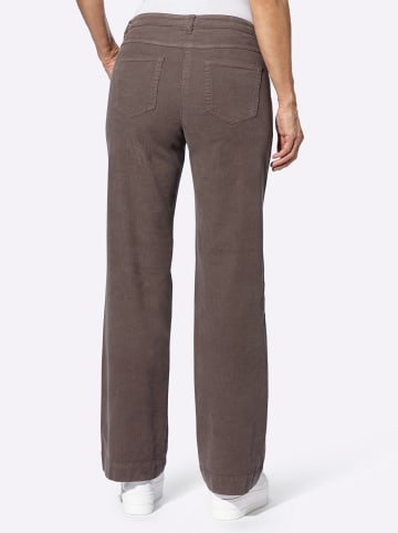 WITT WEIDEN Feincord-Hose in dunkeltaupe