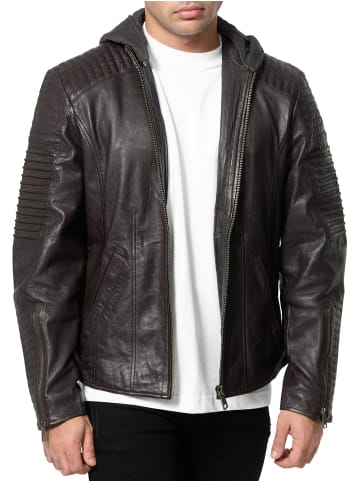 Tazzio Lederjacke "A800" - in Braun