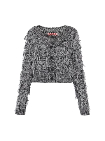 myMo ROCKS Cardigan in black grey
