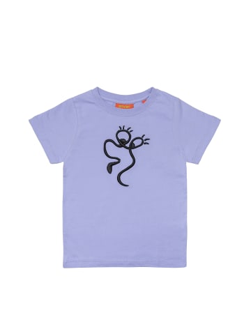 smiler. T-Shirt mini-laugh. in flieder