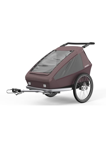 Croozer CROOZER Kid Vaaya 1 Kinderfahrradanhänger - Farbe: Blossom Red