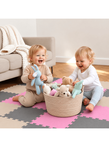 LittleTom Baby Spielmatte Sonia 27-tlg. im 3 Farben Mix