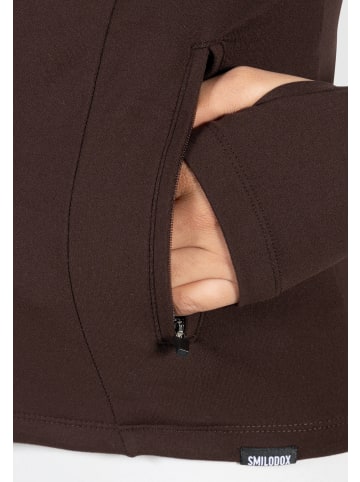 SMILODOX Jacke Kenna in Braun