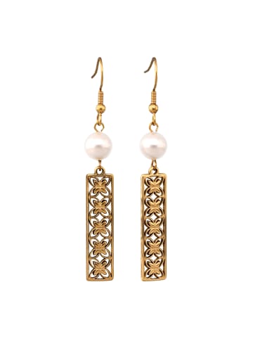 IZIA Women Hoop Earrings in Gold