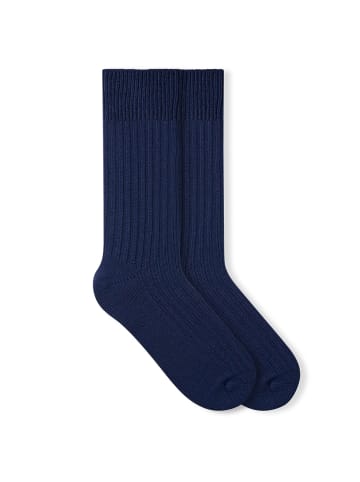 von Jungfeld Socken Merino in Dark Blue