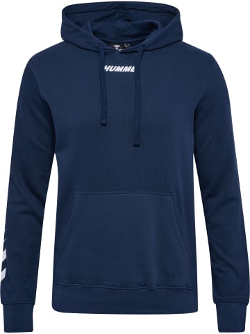Hummel Verstellbare Taille Kapuzenpullover Hmlelemental in DRESS BLUES