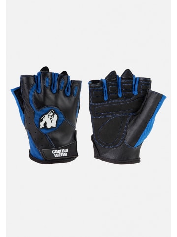 Gorilla Wear Trainingshandschuhe - Mitchell - Schwarz/Blau