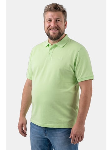 Men Plus Poloshirt in zartgrün