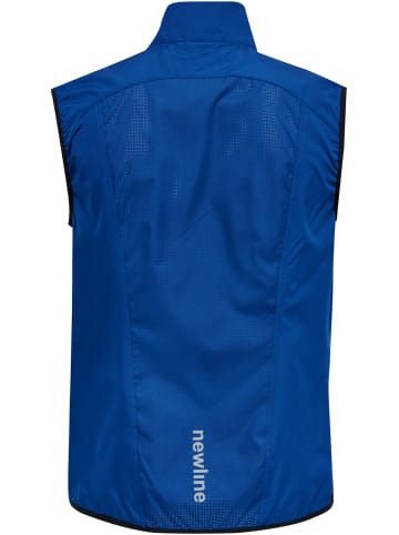 Newline Reißverschluss Vest Reflektierend Logo Men's Core Herren in TRUE BLUE