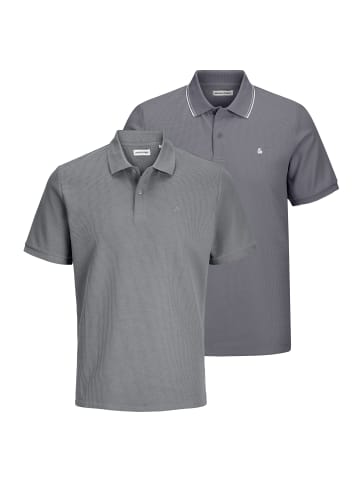 Jack & Jones Poloshirt Austin in Dunkelgrau / grau