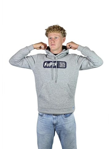 FuPer Kapuzenpullover Chris in Grey