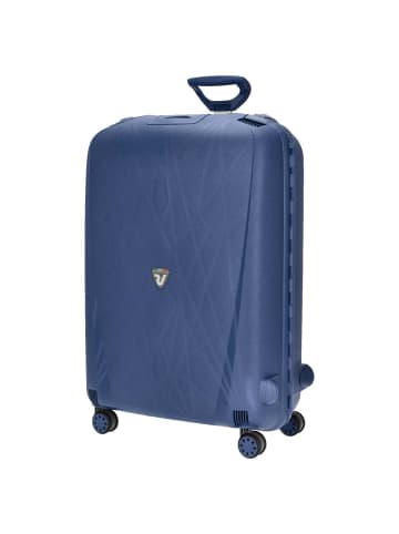 Roncato Light - 4-Rollen-Trolley L 75 cm (smeraldo) in navy